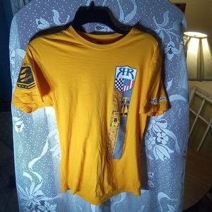 Ryan Hunter-Reay Sz S Men's T-Shirt Yellow DHL IndyCar Andretti Indy 500
